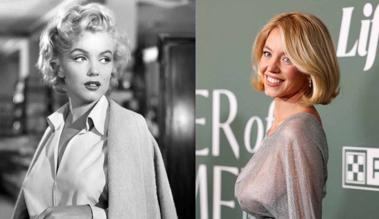 Sydney Sweeney y Marilyn Monroe
