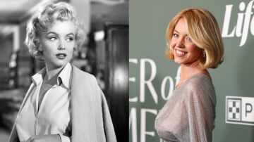 Sydney Sweeney y Marilyn Monroe