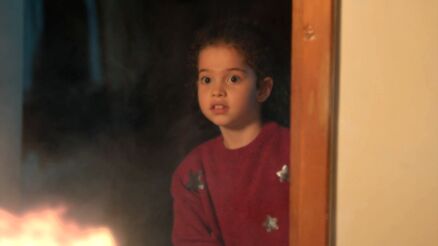 Kader, atrapada en un incendio