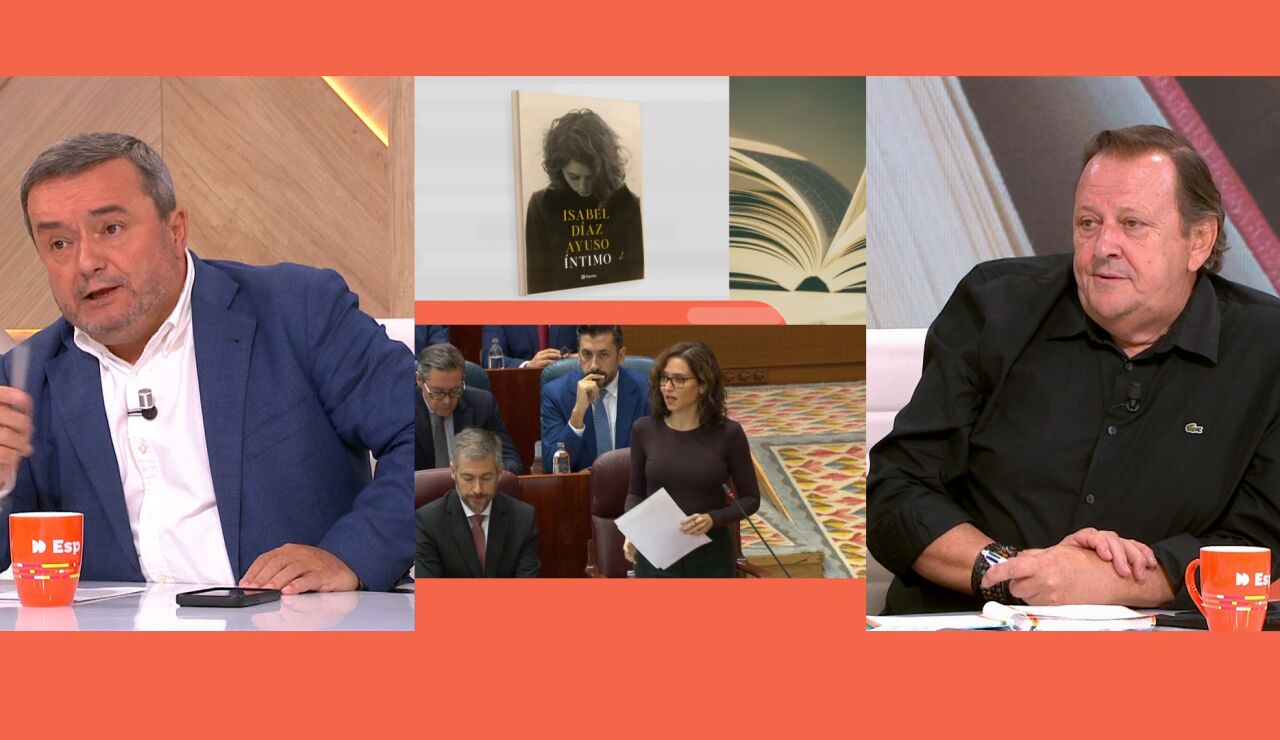 Los colaboradores reaccionan al libro de Ayuso