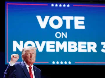 El presidente de EEUU, Donald Trump El presidente de EEUU, Donald Trump
