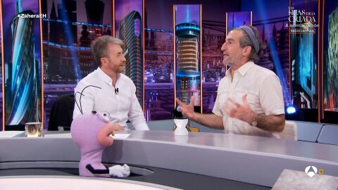 "Papahostias": el insulto en gallego que Luis Zahera reivindica en El Hormiguero