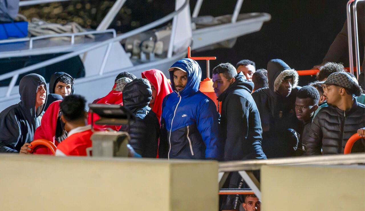 Rescate de migrantes en Lanzarote