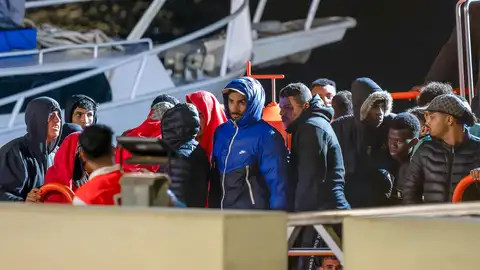 Rescate de migrantes en Lanzarote Rescate de migrantes en Lanzarote