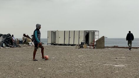 Migrantes en el Guano