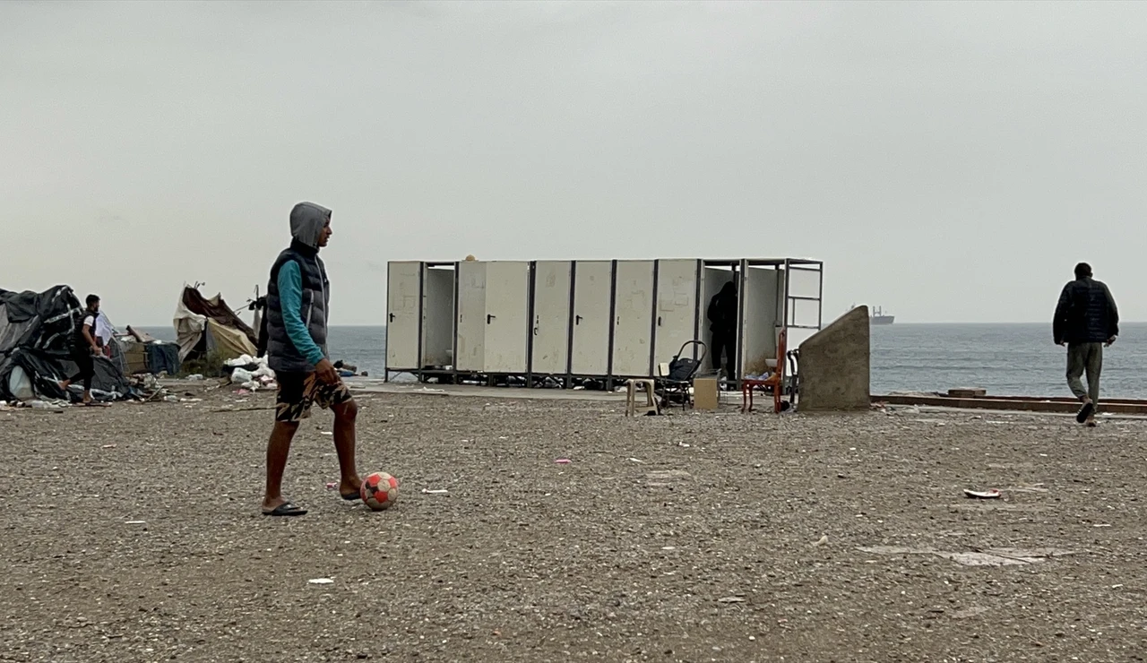 Migrantes en el Guano