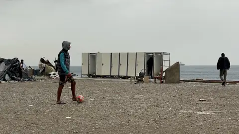 Migrantes en el Guano Migrantes en el Guano