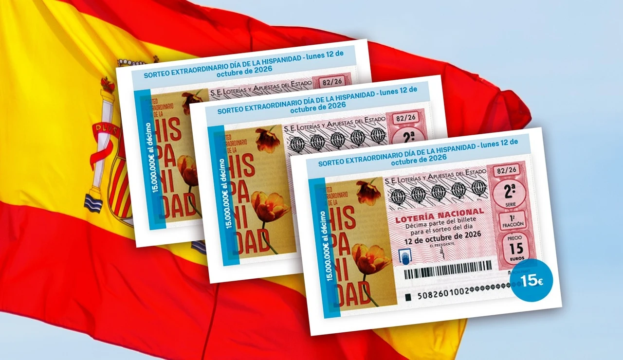 Cuánto se lleva Hacienda por cada premio del Sorteo Extraordinario de Hispanidad