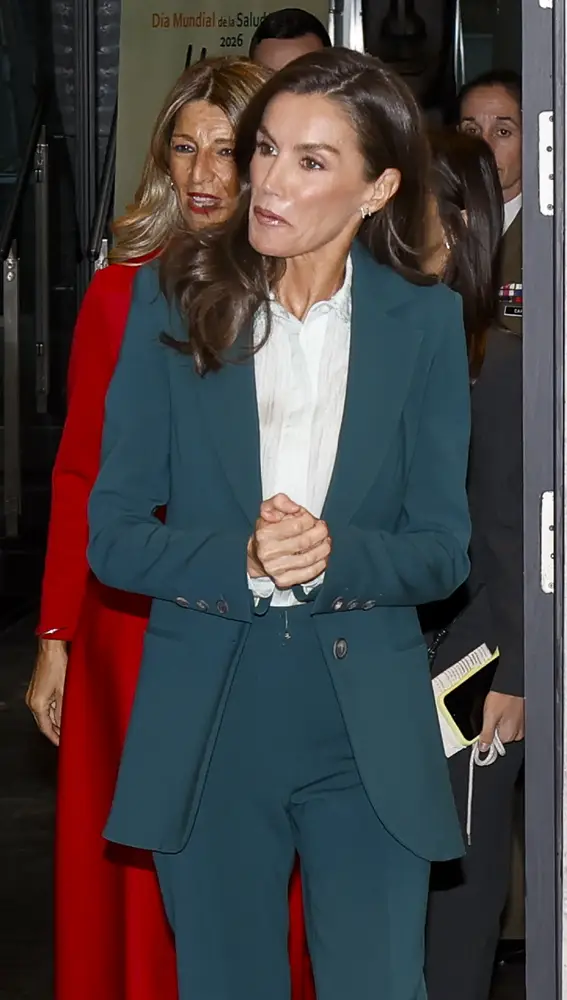 La reina Letizia, en un acto en Madrid La reina Letizia, en un acto en Madrid