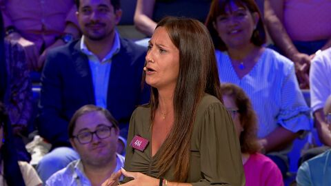 Ana en La ruleta de la suerte