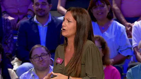 Ana en La ruleta de la suerte Ana en La ruleta de la suerte