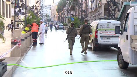 Las protestas contin&uacute;an en Ceuta a cuatro d&iacute;as de la visita de los Reyes