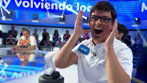 &ldquo;&iexcl;Me estoy volviendo loco!&rdquo;: Mois&eacute;s sobresalta a Roberto Leal con un pleno explosivo en La Pista