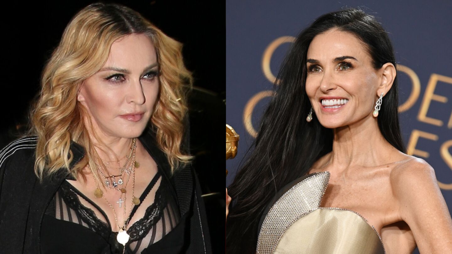 Madonna y Demi Moore