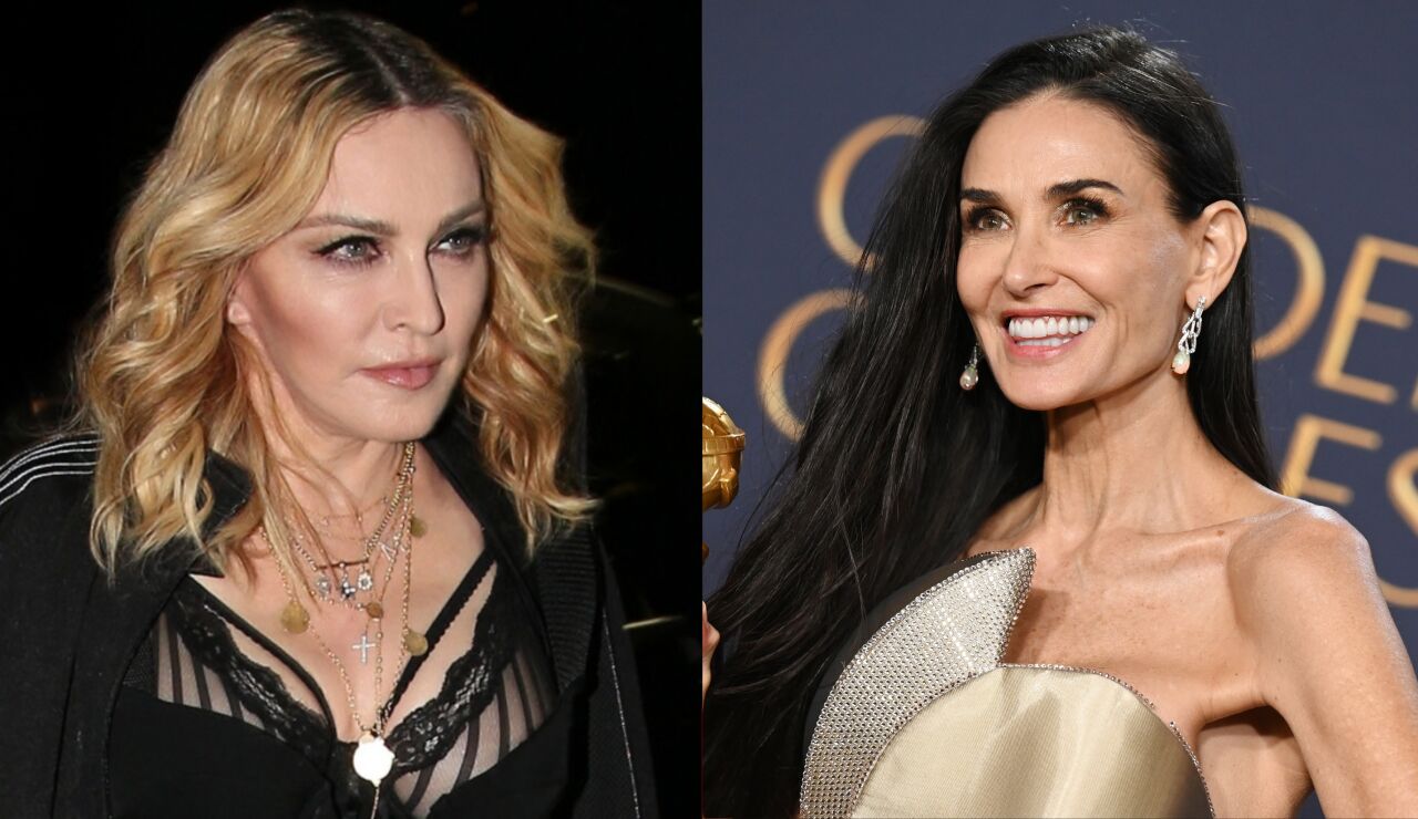 Madonna y Demi Moore