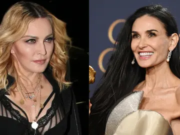 Madonna y Demi Moore Madonna y Demi Moore