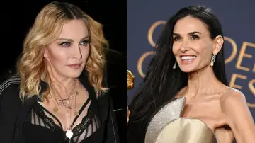 Madonna y Demi Moore Madonna y Demi Moore