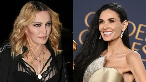 Madonna y Demi Moore Madonna y Demi Moore