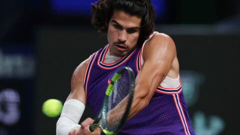 Carlos Alcaraz en el Masters 1.000 de Shanghái