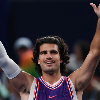 Carlos Alcaraz en el Masters 1.000 de Shangh&aacute;i