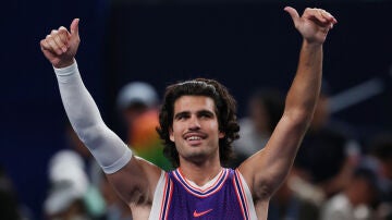 Carlos Alcaraz en el Masters 1.000 de Shangh&aacute;i