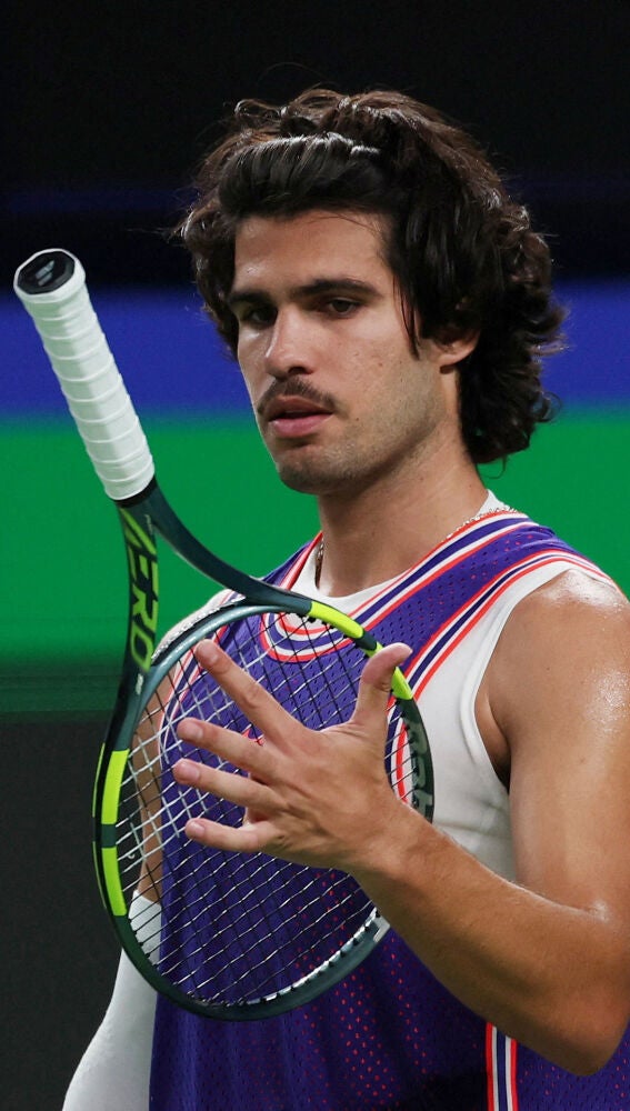 Carlos Alcaraz en el Masters 1.000 de Shanghái