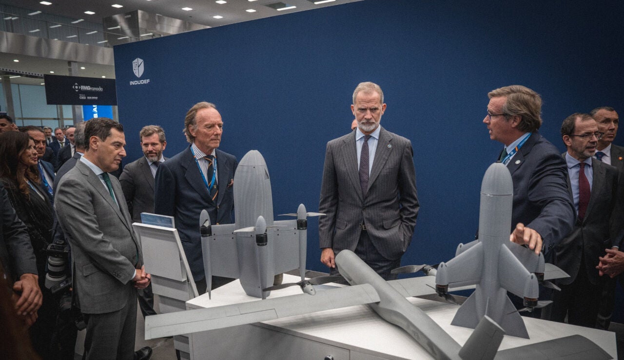 Imagen de Felipe VI en la presentaci&oacute;n de ARMMO en INDUDEF