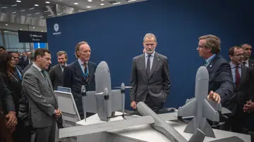Imagen de Felipe VI en la presentación de ARMMO en INDUDEF Imagen de Felipe VI en la presentación de ARMMO en INDUDEF
