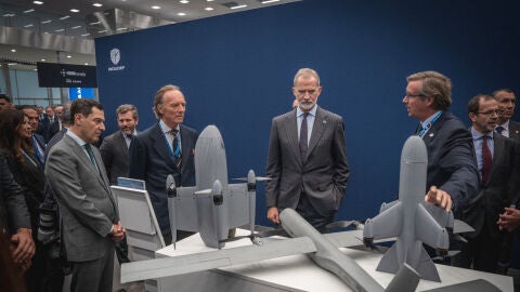 Imagen de Felipe VI en la presentaci&oacute;n de ARMMO en INDUDEF