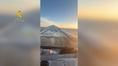 Detenidos cuatro tripulantes de una narcolancha con 3.600 litros de combustible en el Guadalquivir