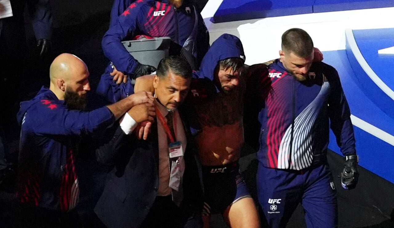 Ilia Topuria, tras perder ante Justin Gaethje