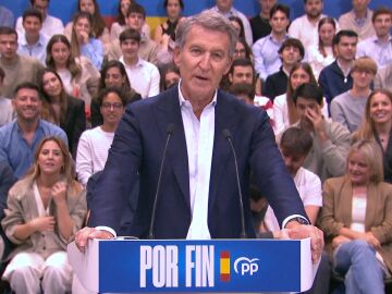 Acto de precampa&ntilde;a de Feij&oacute;o junto Ayuso y Almeida en Madrid, streaming en directo