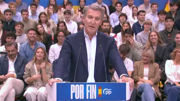 Acto de precampaña de Feijóo junto Ayuso y Almeida en Madrid, streaming en directo Acto de precampaña de Feijóo junto Ayuso y Almeida en Madrid, streaming en directo