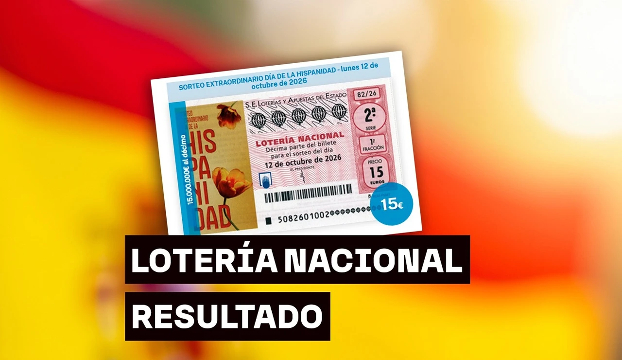 Sorteo Extraordinario de la Lotería Nacional del lunes 12 de octubre 2026, en directo