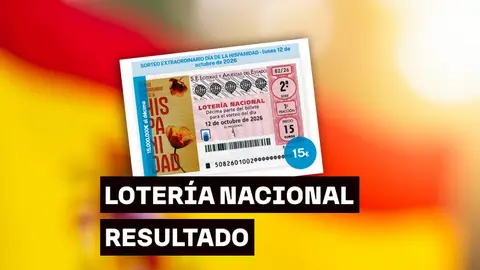 Sorteo Extraordinario de la Lotería Nacional del lunes 12 de octubre 2026, en directo Sorteo Extraordinario de la Lotería Nacional del lunes 12 de octubre 2026, en directo