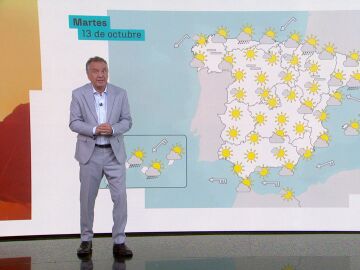Roberto Brasero y la previsi&oacute;n del martes 13 de octubre