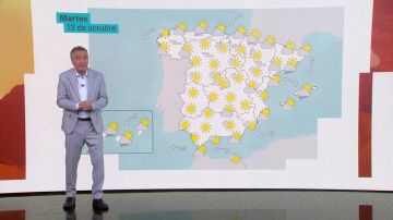 Roberto Brasero y la previsi&oacute;n del martes 13 de octubre