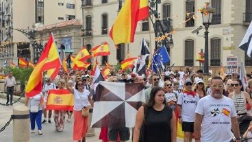 Movilizaciones en Ceuta