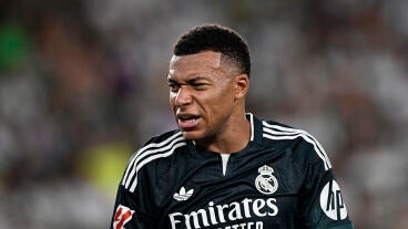 Kylian Mbapp&eacute;, en un partido del Real Madrid