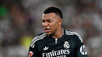 Kylian Mbapp&eacute;, en un partido del Real Madrid