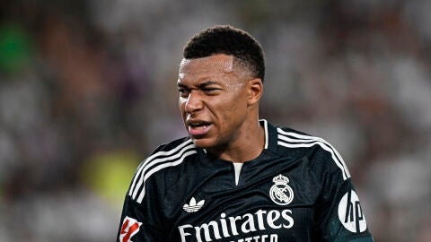 Kylian Mbapp&eacute;, en un partido del Real Madrid