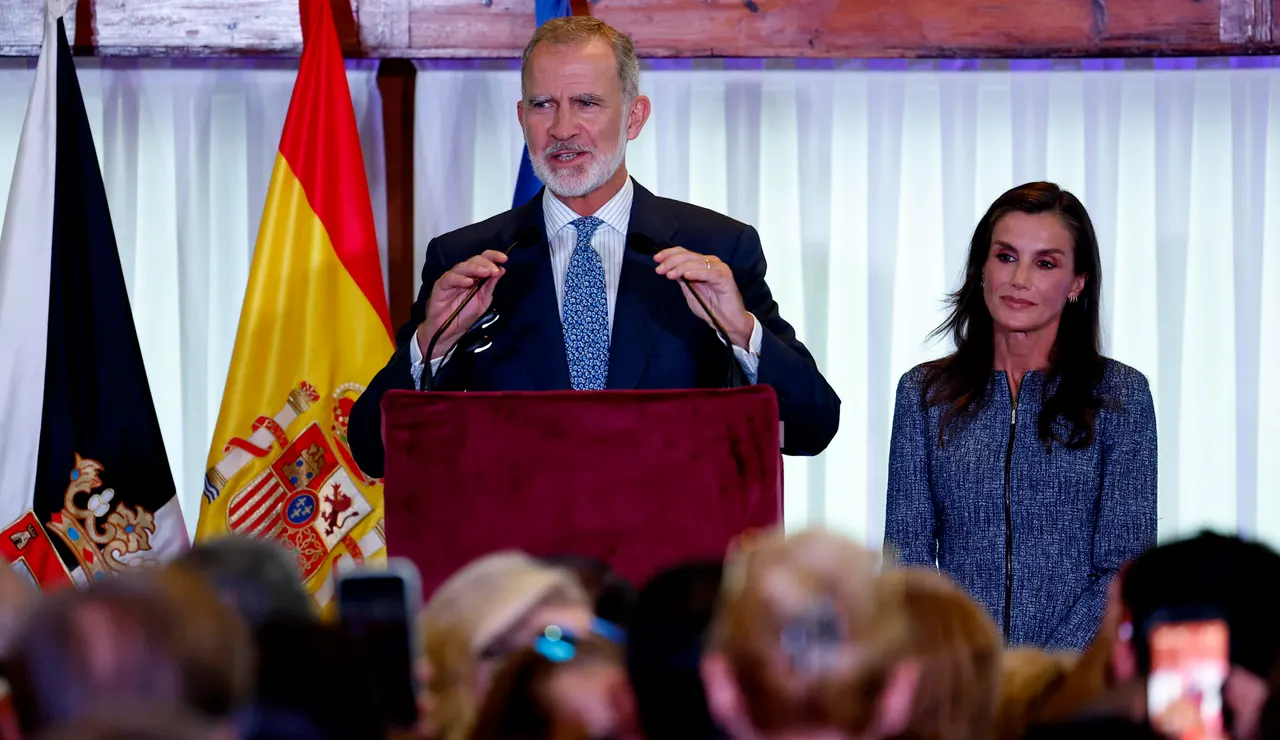 Felipe VI y Letizia en Ceuta