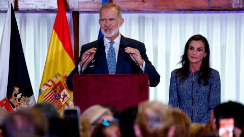 Felipe VI y Letizia en Ceuta