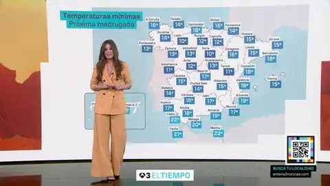 La previsión del tiempo de Mercedes Martín La previsión del tiempo de Mercedes Martín