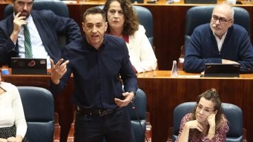 Emilio Delgado en la Asamblea de Madrid