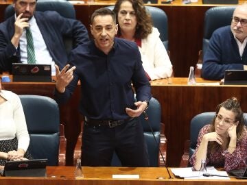 Emilio Delgado en la Asamblea de Madrid