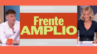 El chascarrillo de Susanna Griso sobre el nuevo logo de Frente Amplio: 