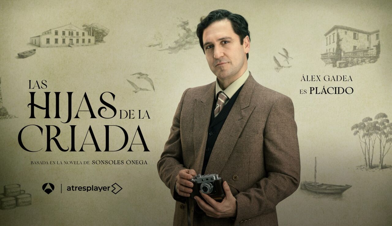 &Aacute;lex Gadea nos presenta a Pl&aacute;cido, &ldquo;un periodista de raza&rdquo; que llega a Las hijas de la criada
