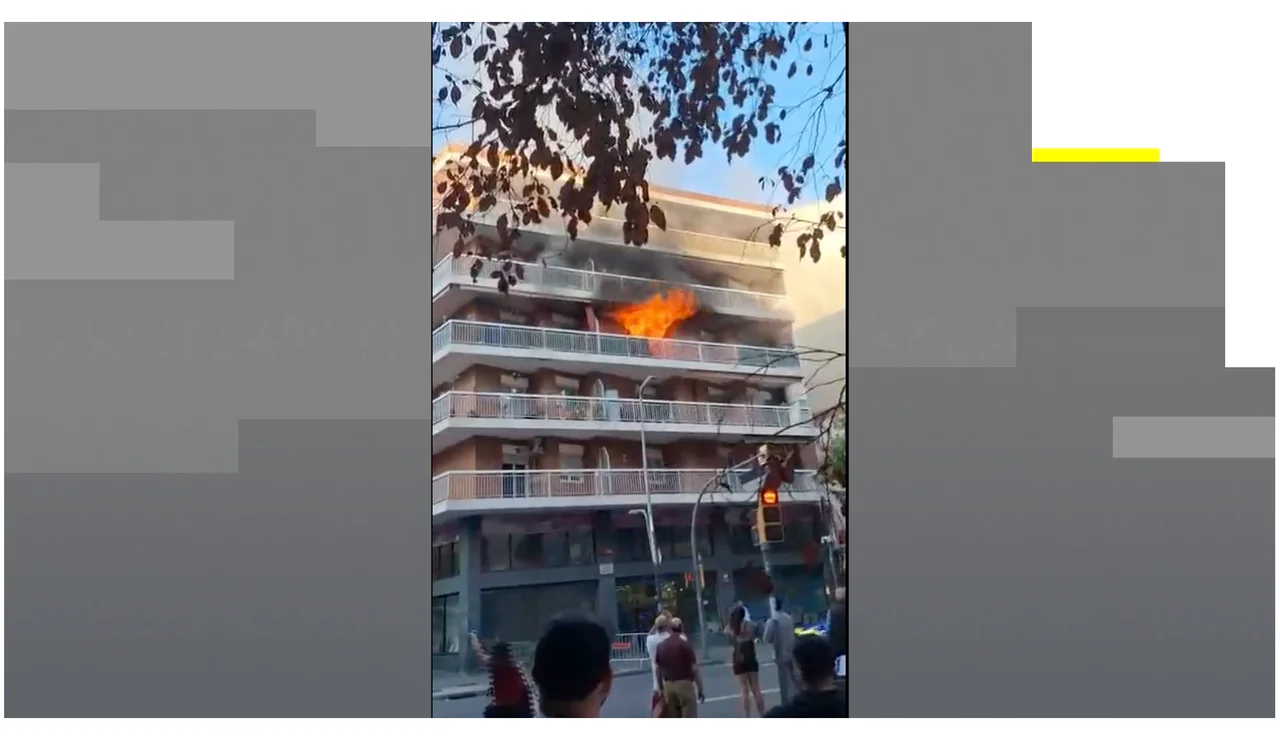 Incendio mortal en Barcelona