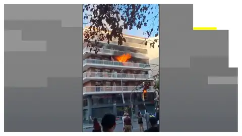 Incendio mortal en Barcelona Incendio mortal en Barcelona